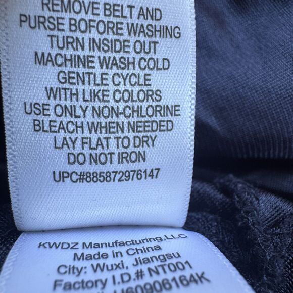 Knitworks Navy Floral Print Dress For Girls 14 or Women Size S with Pearls - Picture 6 of 14